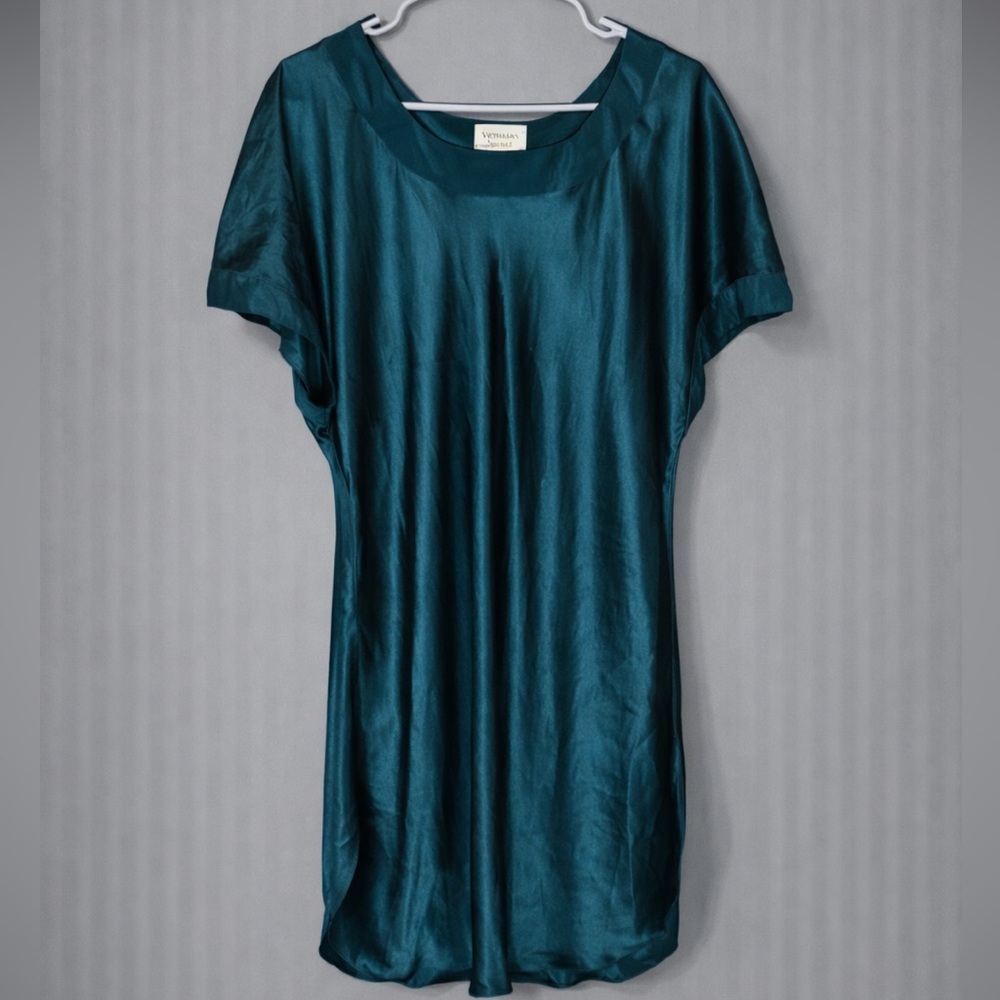 Vintage Gold Label Victoria's Secret Emerald Green Nightgown
